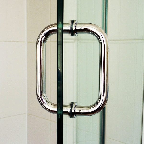 Room H2o frameless shower door D handle