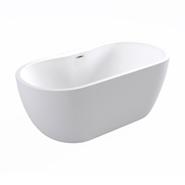 Kimmeridge Freestanding Bath - White