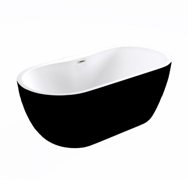 Kimmeridge Freestanding Bath - Black