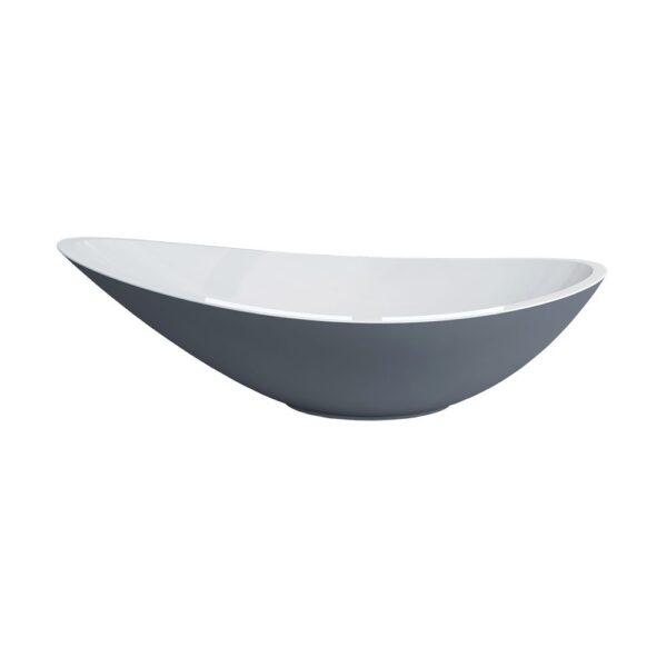 Sika 564x323mm Polymarble Washbowl - Grey