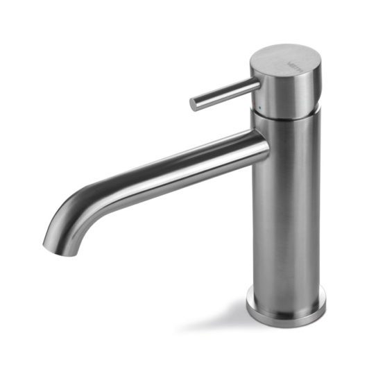 Bathrooms to Love Vema Tiber stainless steel single lever basin mixer